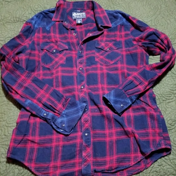 American Rag Other - American Rag Flannel Snap up L